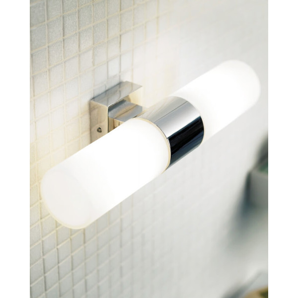 Бра для ванной, светильник Nordlux 17141029 Tangens Double E14 2x25W IP44 хром - фото №2