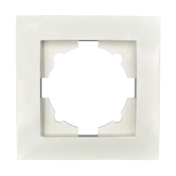 Рамка ELBI VEGA белая 1-на (510-010200-271)