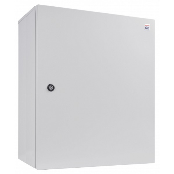 Металевий корпус Аско-Укрем Ubox з монтажною панеллю 600х500х250мм IP54 - фото №1