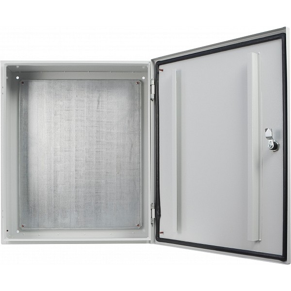 Металевий корпус Аско-Укрем Ubox з монтажною панеллю 600х500х250мм IP54 - фото №2