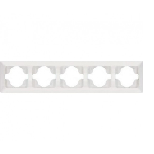 Горизонтальна 5-на рамка NE-AD ARAS 93-10-19 біла