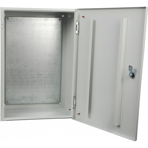 Металевий корпус Аско-Укрем Ubox з монтажною панеллю 600х400х250мм IP31 - фото №2