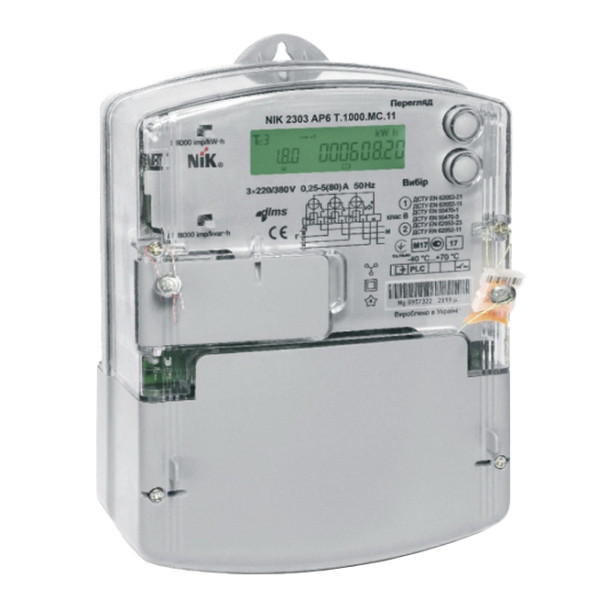 Счетчик NIK2303 AP6Т.1000.MС.11 5(80)А