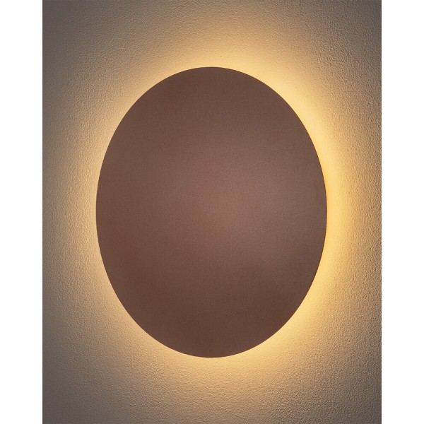 Бра, настінний світильник Nowodvorski 10348 Ring L LED 1x13W 3000K 220Lm IP20 мідний - фото №3