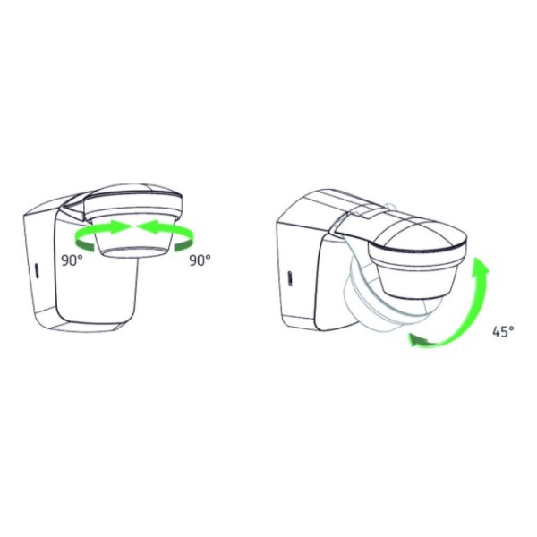Датчик руху Theben theLUXA S360 BK - фото №10