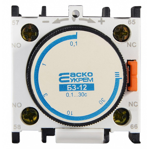 Приставка витримки на вимкнення Аско-Укрем БЗ-12 LA3-DR2 для серій ПМ1...ПМ4 та КМ (A0040050002)