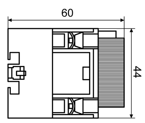 Приставка витримки на вимкнення Аско-Укрем БЗ-12 LA3-DR2 для серій ПМ1...ПМ4 та КМ (A0040050002) - фото №3