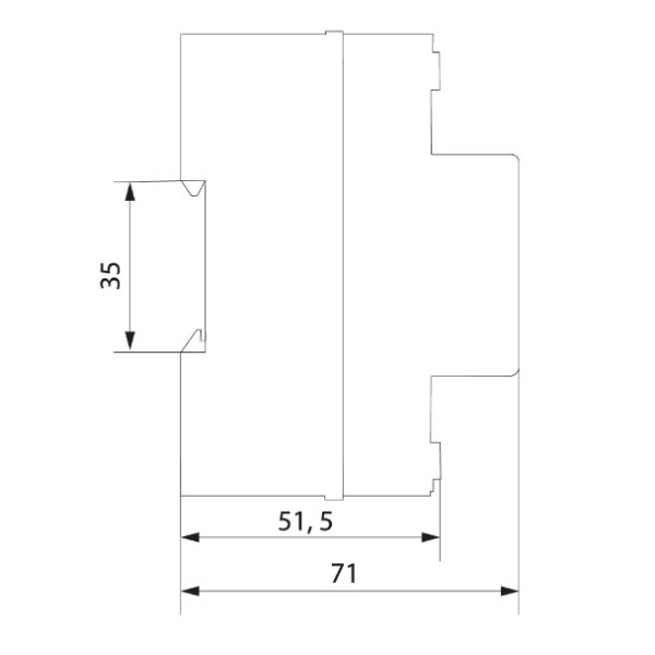 Реле контролю напруги та струму Аско-Укрем RKV 4P 63A - фото №4