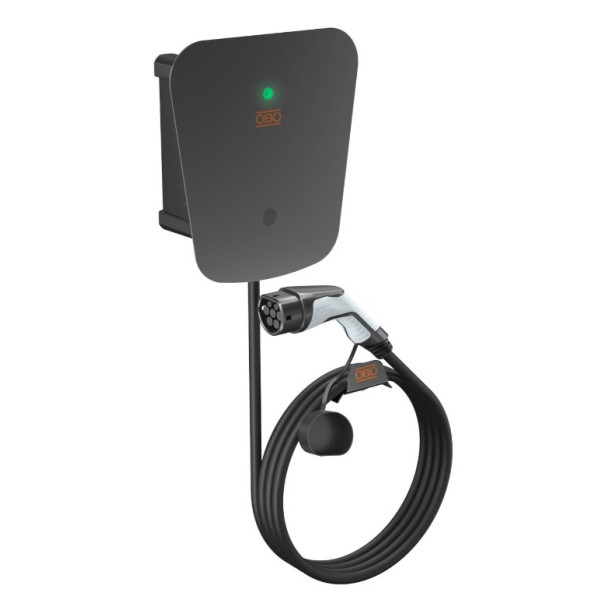 Зарядна станція OBO Bettermann Ion Basic 22 кВт Mode 3 Type 2 кабель 5м