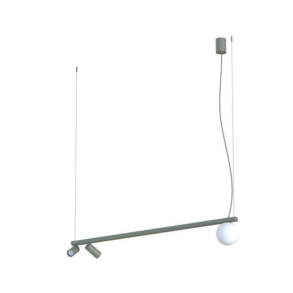 Подвесной светильник, люстра Nowodvorski 11471 Fourty III GU10+G9 3x10W IP20 темно-серый