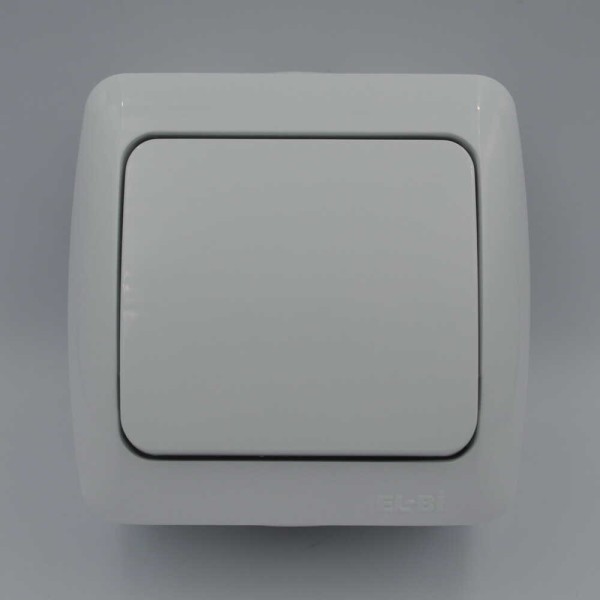 Выключатель ALSU белый 1-кл ( 504-010200-200 ) - фото №1
