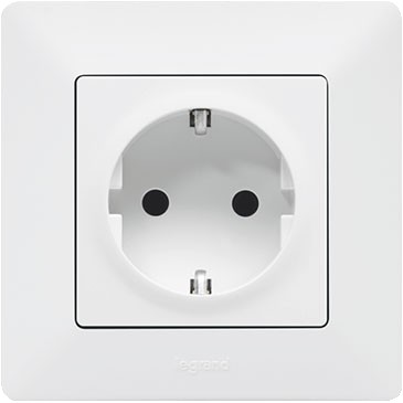 Рамка одноместная Legrand Valena Life белая - фото №2