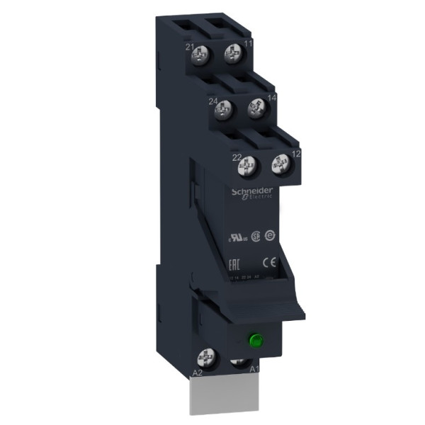 Цоколь Schneider Electric Harmony RSB2A080BDPV 8А 2CO 24В