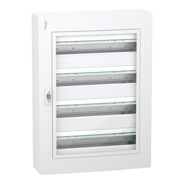 Навесной щит Schneider Electric PrismaSeT XS LVSXR424 4 ряда 96М прозрачные двери