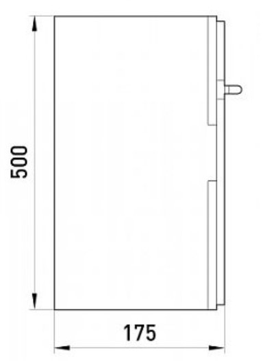 Шафа під лічильник e.plbox.400.500.175.3f.6m.tr E.Next - фото №2