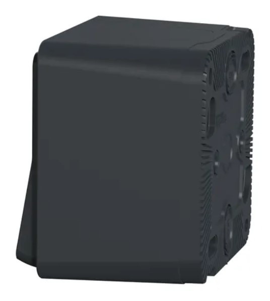 Накладний 1-клавішний вимикач Schneider Electric MUR35021 IP55 (чорний) - фото №2