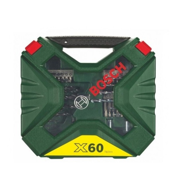 Напівпрофесійний набір біт і свердел Bosch X-Line-60 Generation - фото №1