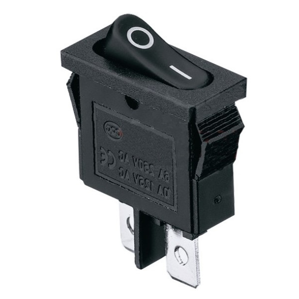 Переключатель TNSy KCD1-12-101 B/B овальный черный (TNSy5500686)