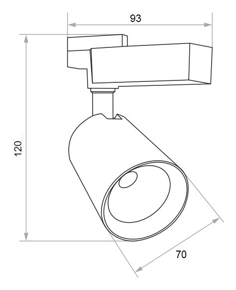 Світильник на рейці Feron AL100 (5807) 8Вт 4000К - фото №10