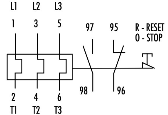 Реле термічне EMAS JA25N 7.3-10.2А - фото №11