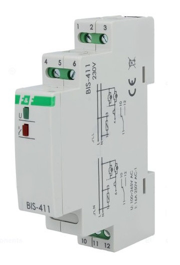 Імпульсне реле F&F BIS-411 16А - фото №1