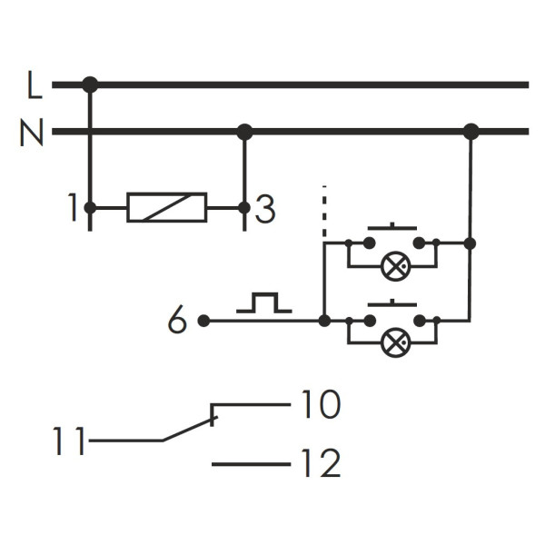 Імпульсне реле F&F BIS-411 16А - фото №4