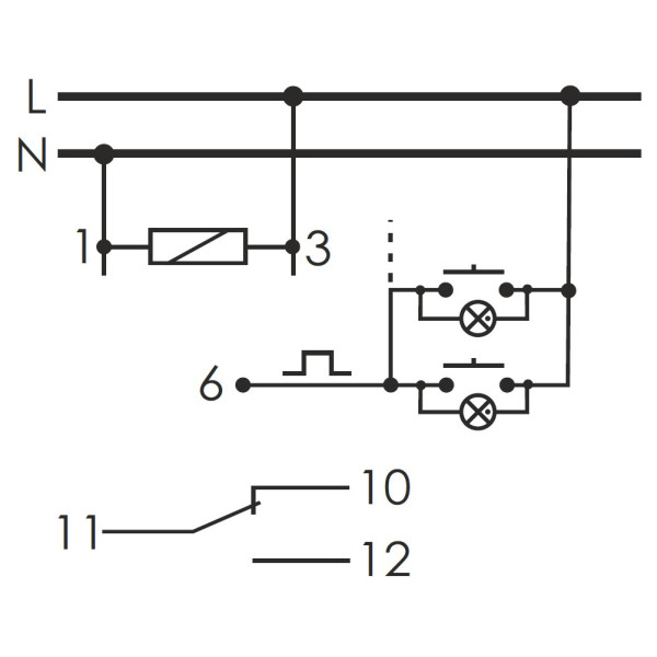Імпульсне реле F&F BIS-411 16А - фото №5