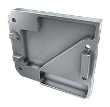 Заглушка Lumines для типа UNICO без отверстия правая серебро