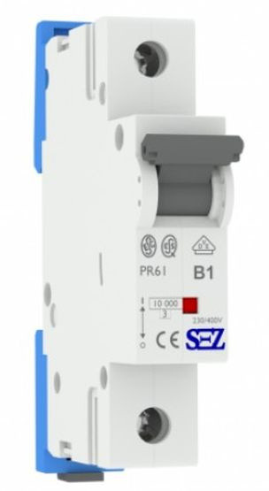 Однополюсный автомат SEZ 61 B 1А (PR61B1А)