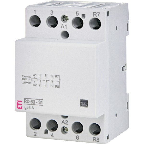Контактор ETI 002464028 RD 63-31 (230V AC/DC) (AC1)