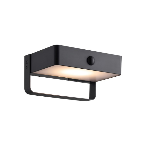 Вуличний світильник на сонячній батареї Nordlux 2518251003 Saulio LED 1x4.5W 3000K 370Lm IP44 чорний