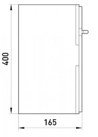 Шафа під лічильник e.plbox.300.400.165.1f.15m.blank E.Next - фото №2