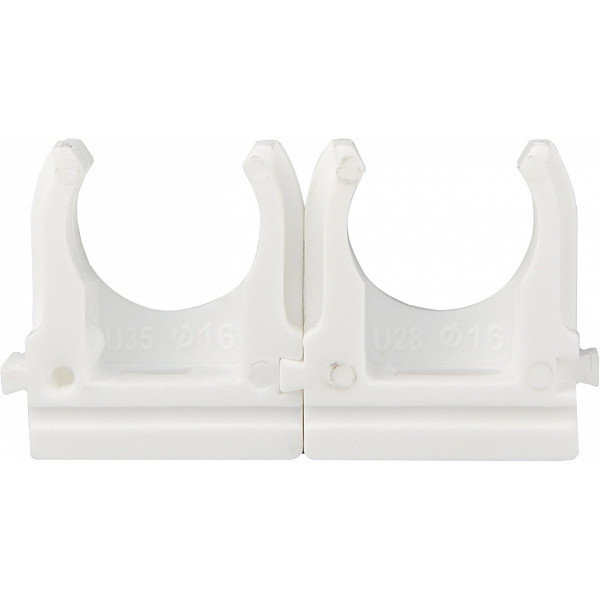 Крепление для гофры Аско-Укрем 6671 Ø16мм (упаковка 50шт.) - фото №1