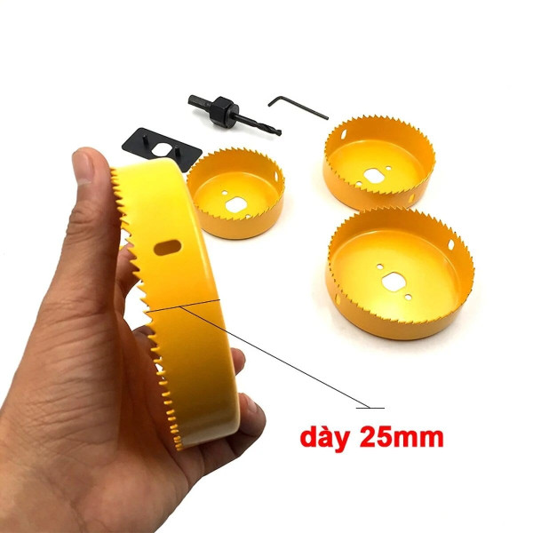 Комплект коронок по дереву Tolsen (75866) на 8 предметов 64-127мм - фото №5