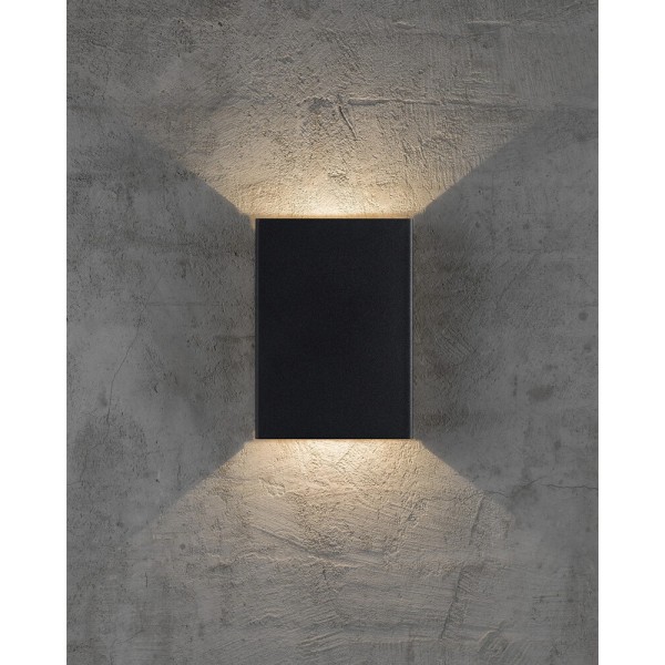 Вуличний світильник Nordlux 2019051003 Fold LED 1x6.4W 3000K 250Lm IP54 чорний - фото №1