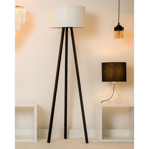 Торшер Zuma Line 5905316630574 Piko E27 1x20W IP20 чорний - фото №1