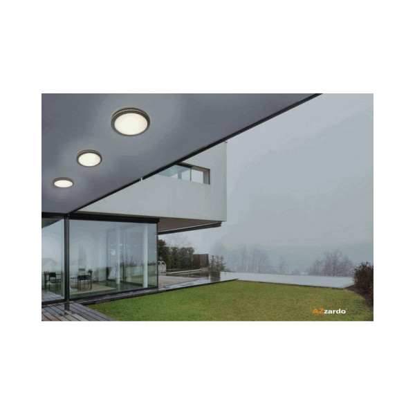 Вуличний світильник Azzardo AZ4369 Fano E27 2x18W IP54 - фото №1