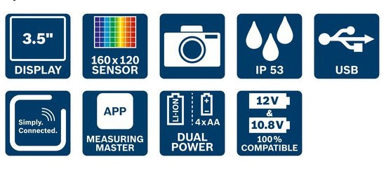 Тепловізор Bosch GTC 400 C в L-boxx - фото №11