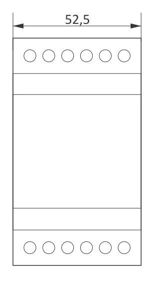 Трифазний вольтметр F&F DMV-3 230В AC - фото №5