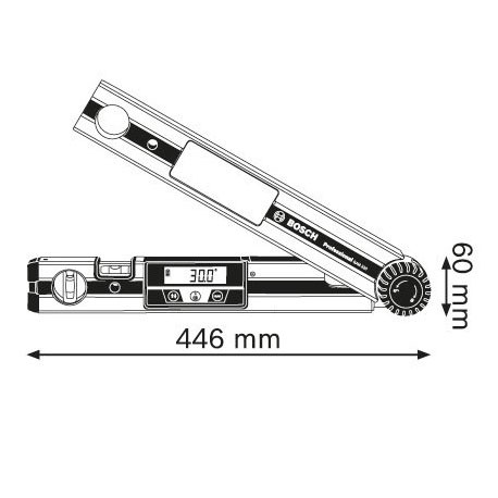 Кутомір Bosch GAM 220 Professional 0.601.076.500 - фото №1