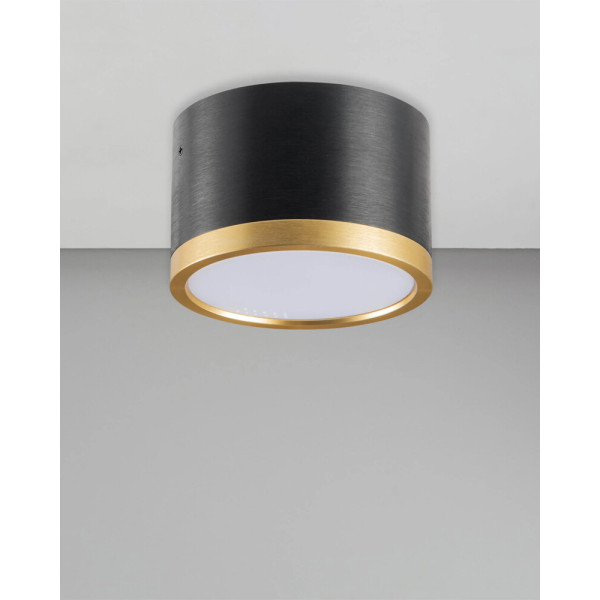 Точечный светильник Goldlux 328090 Mirella GX53 1x6W 4000K 660Lm IP20 Чорний - фото №1