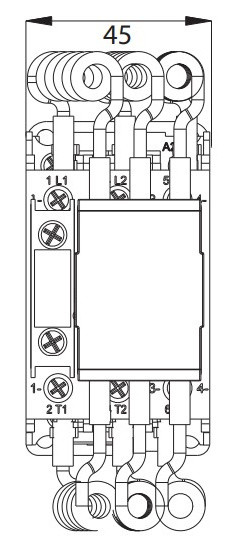 Контактор ETI 004645130 CEM 25CN.10 (20/23кВАр-400/440V) - фото №2