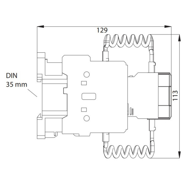 Контактор ETI 004645130 CEM 25CN.10 (20/23кВАр-400/440V) - фото №3