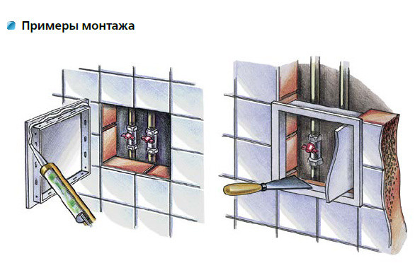 Дверь ревизионная Vents Д 150×150 - фото №2