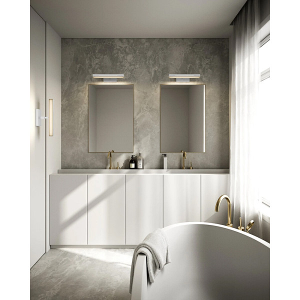 Світильник підсвітка для дзеркала Nordlux 2015401001 Otis LED 1x14W 3000K 1300Lm IP44 білий - фото №1