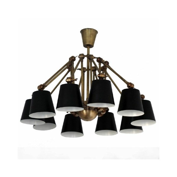 Люстра пристельова PikArt 3133 чорна