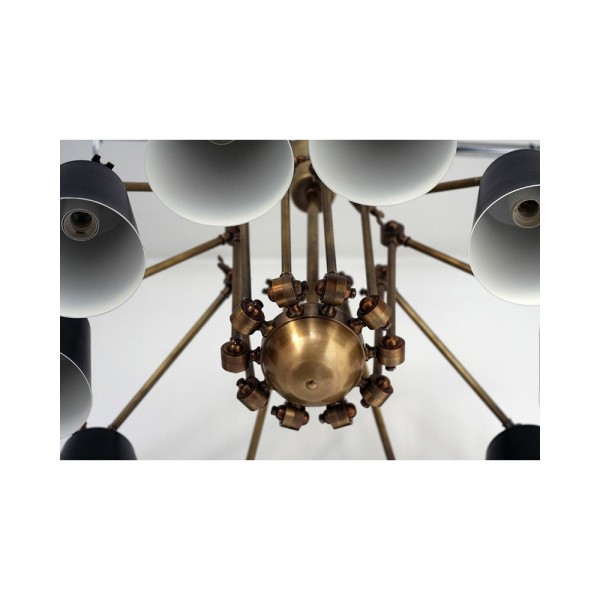 Люстра пристельова PikArt 3133 чорна - фото №1