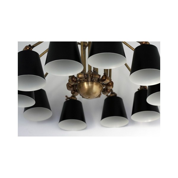 Люстра пристельова PikArt 3133 чорна - фото №2