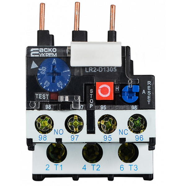 Тепловое реле Аско-Укрем PT 1305 0,63-1,0А LR2-D1305 (A0040060005) - фото №2