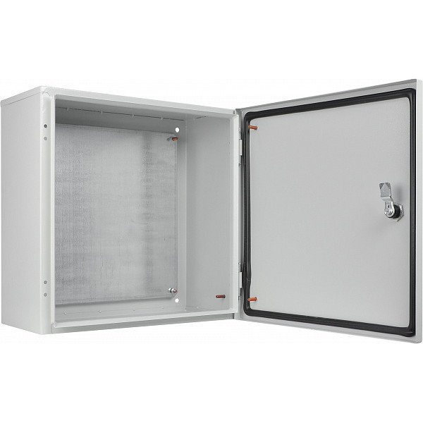 Металевий корпус Аско-Укрем Ubox з монтажною панеллю 300х300х150мм IP54 - фото №2